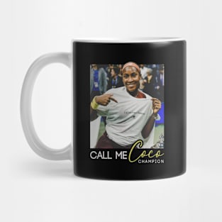 call me coco champion tennis player Mug